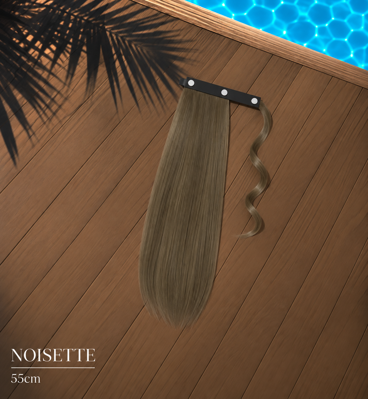 Ponytail Lisse – 7 Couleurs 55cm