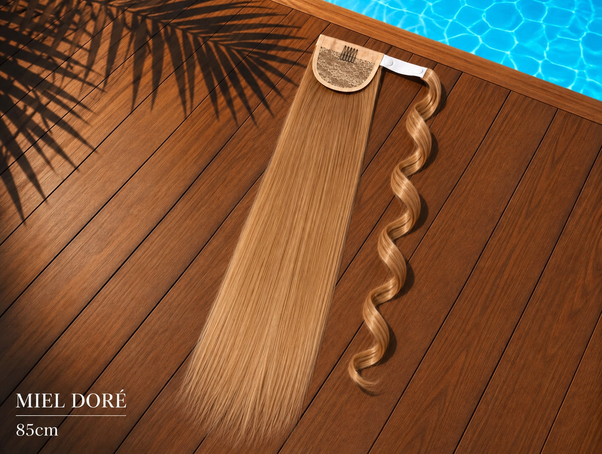 Ponytail Lisse  7 Couleurs  85 cm