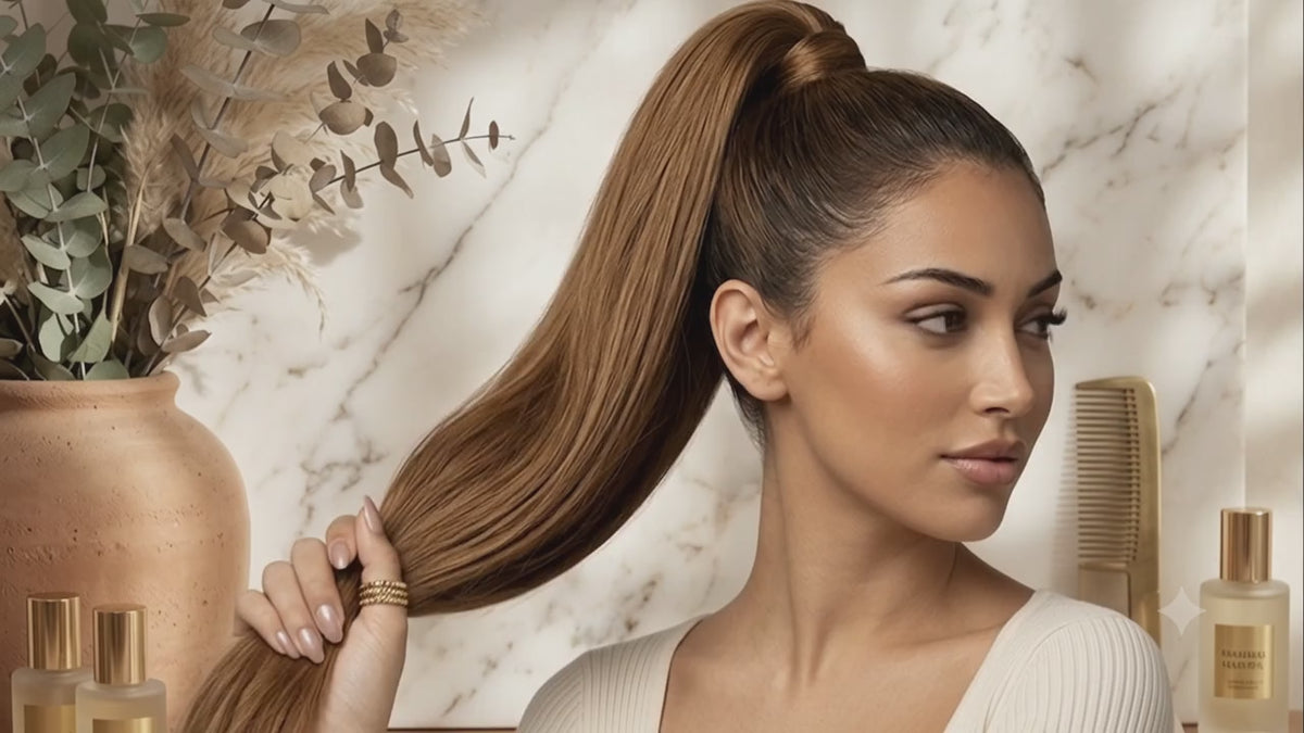 Ponytail Lisse – 7 Couleurs 55cm